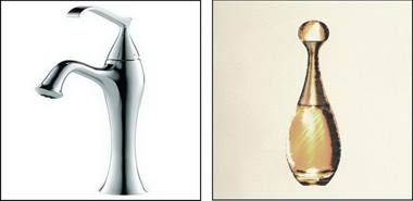 創作的靈感來源自一瓶金色香水的水龍頭